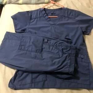 Wonderwink wonderflex scrub set
